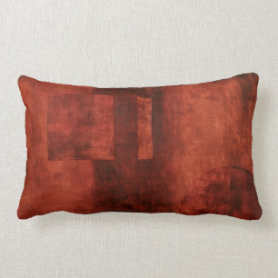 Djupbrottsmålning med geometriska former lumbarkudde