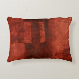 Djupbrottsmålning med geometriska former prydnadskudde