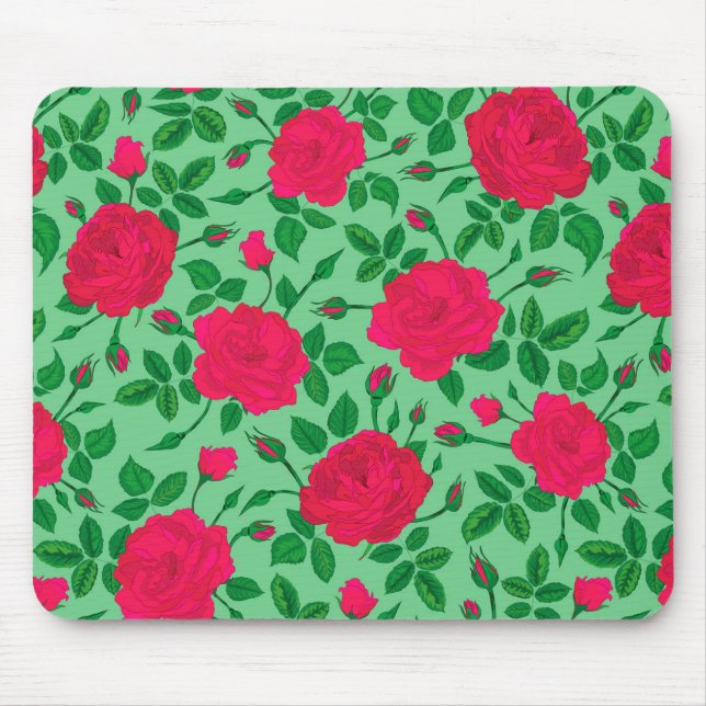 Djupbuskar i rosa ros musmatta (Framsidan)