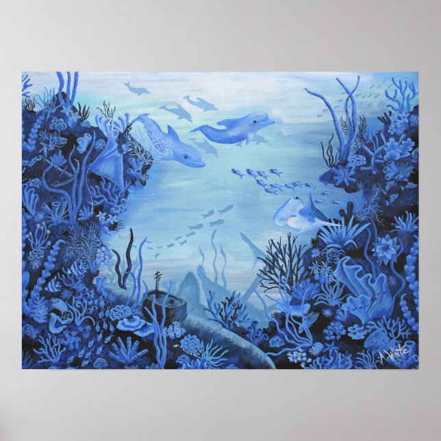 "Djupet" Poster (Framsidan)