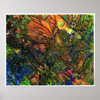 Djupets lampa poster