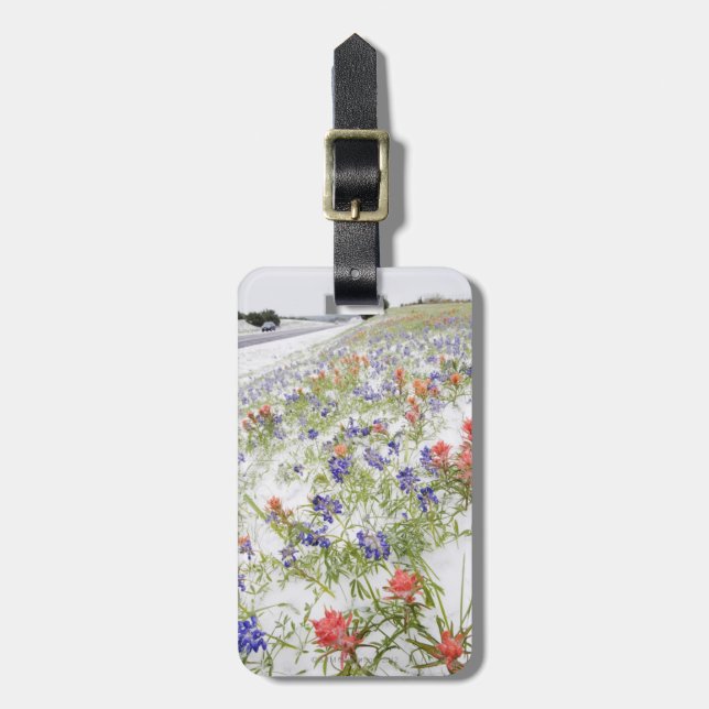 Djupfryst blommor bagagebricka (Vertikal Framsida)