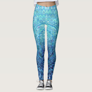 Djupfryst oval Mandala Leggings