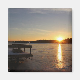 Djupfryst reflexion magnet