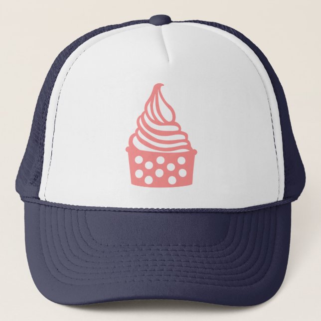Djupfryst yoghurt truckerkeps (Framsida)