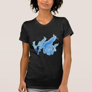 Djupgående Leech sjö T-shirt