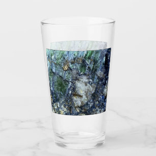 Djupgrön Vivianit Kristall Mineral Formationskonst Glaskopp