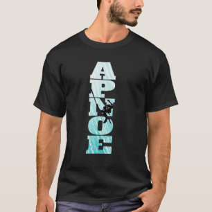 Djuphavs A andedräkt Apné Diving Freediving T Shirt