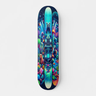 Djuphavsabborre Mini Skateboard Bräda 18,5 Cm