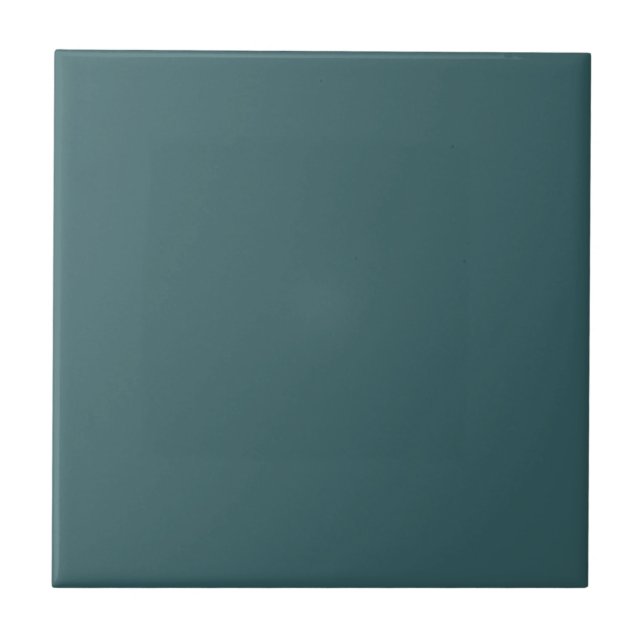 Djuphavsdykning Mörk Teal Square Kitchen and Bath Kakelplatta (Framsidan)