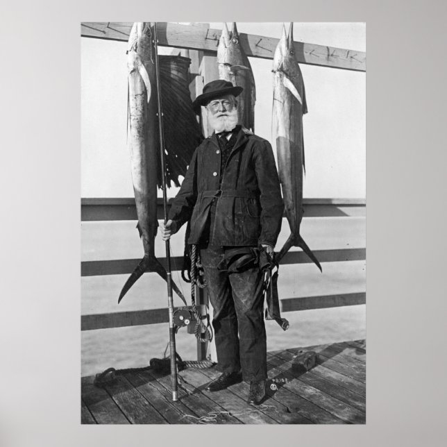 Djuphavsfiskare, 1912 poster (Framsidan)