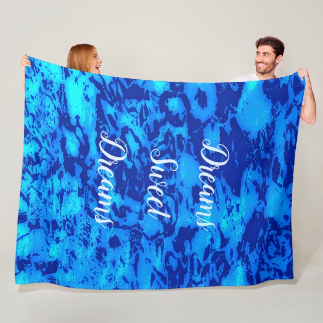 Djuphavsfiske Anpassa färsk havsyta Vatten Fleecefilt (På plats)