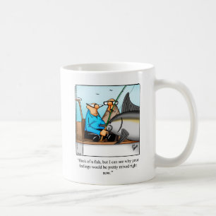 Djuphavsfiske i Humor Mugg-gift Kaffemugg