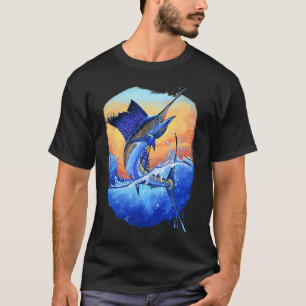 Djuphavsfiske Marlin Sportfiske T Shirt