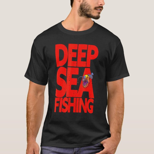 Djuphavsfiske Marulk T Shirt (Framsida)