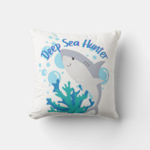 Djuphavshajare tecknad stil