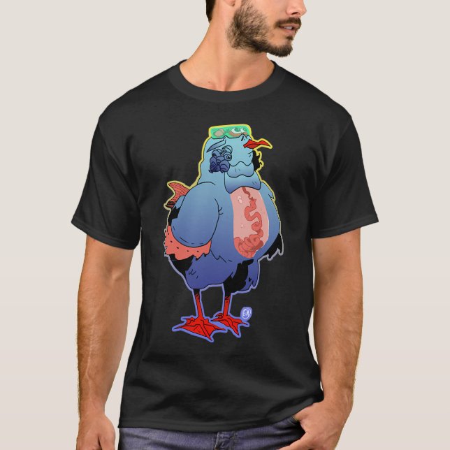 Djuphavshöna T Shirt (Framsida)