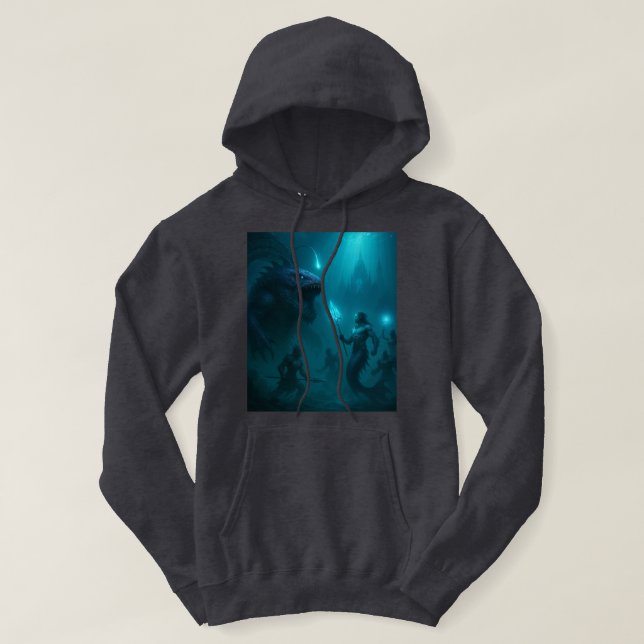 Djuphavskungadömet Hoodie (Design framsida)