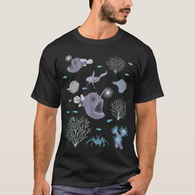 Djuphavsscen T Shirt (Framsida)