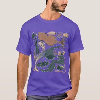 Djuphavsvarelser V2 vintage T Shirt