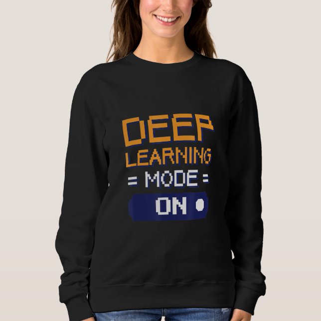 Djupinlärningsläge På Programvarudataingenjörer T Shirt (Framsida)