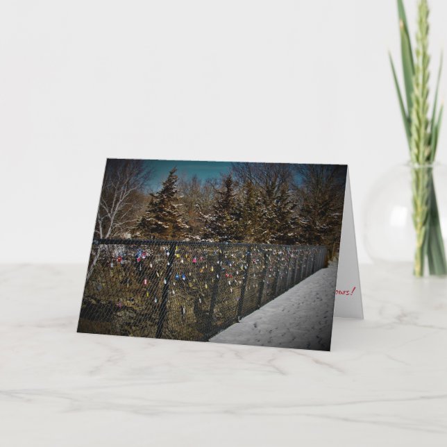 "Djupt älskade" julkort Kort (Framsida)