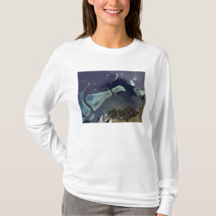 Djupt - grön skog på land t shirt