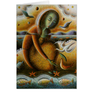 Djupt Hälsningskort