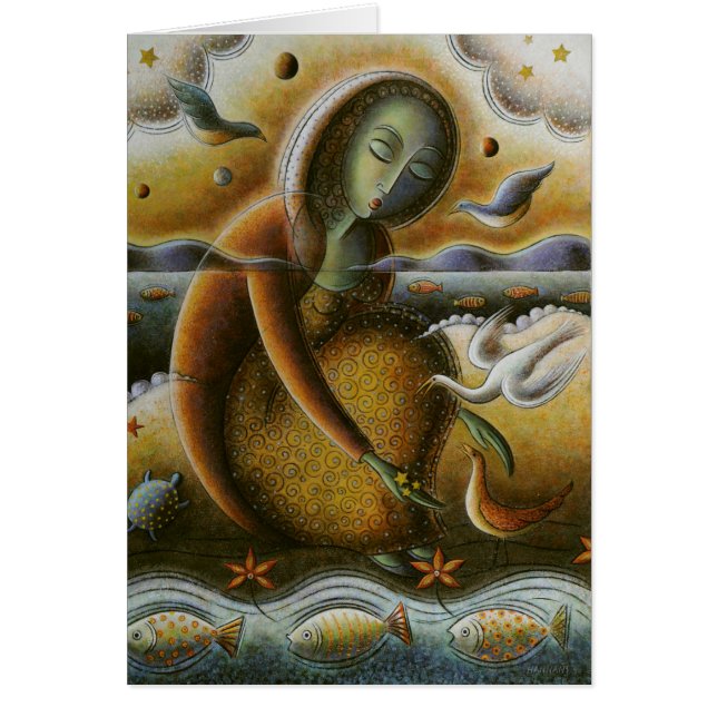 Djupt Hälsningskort (Framsidan)