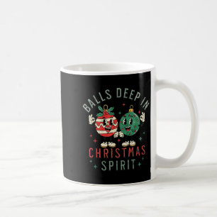 Djupt i julskämt Roligt julordspråk  Kaffemugg
