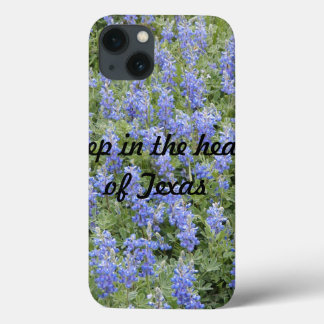 "Djupt i Texas hjärta", "bluebonnet iPad case"