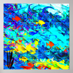 Djupt i våra hav.... poster