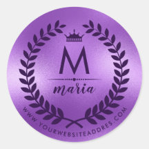 Djupt Lila Laurel- andedräkt på Lila