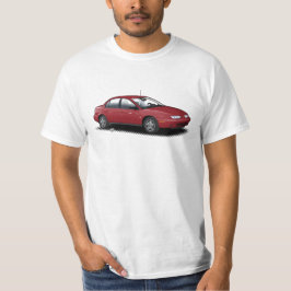 Djupt - röd Saturn SL2 t-skjorta Tee Shirt