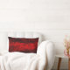 Djupt - röda dekorativa kudder lumbarkudde (Couch)
