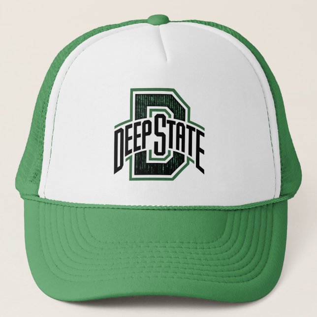 Djupt statlig matrisstil keps (Framsida)