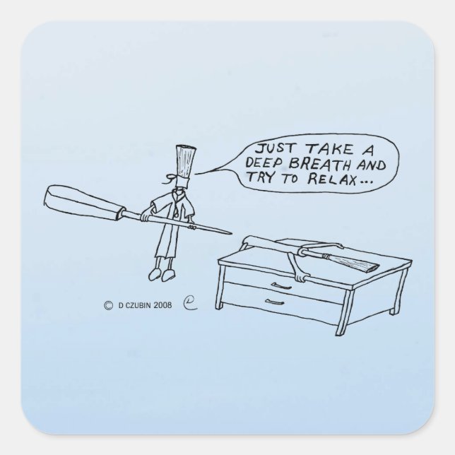 Djupt utandningsfack - etikett (Framsida)