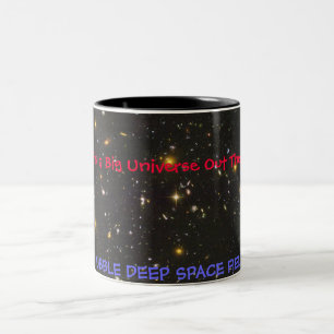 DJUPT UTRYMMEFÄLT FÖR HUBBLE Två-Tonad MUGG