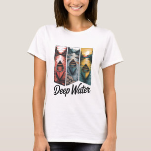 Djupvattenkanotäventyr Inspirerande Utomhusaktivit T Shirt