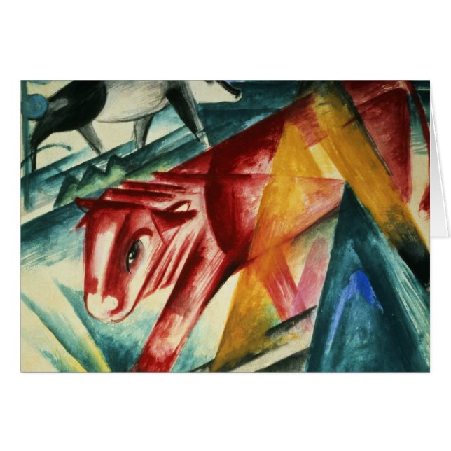 Djur 1913 hälsningskort (Framsidan Horizontal)