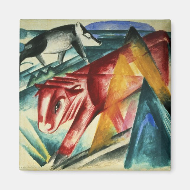 Djur, 1913 magnet (Framsidan)