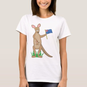 Djur alfabetkänguru tee
