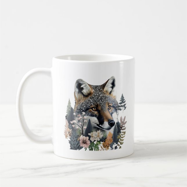 Djur älskare Fox Mugg (Vänster)