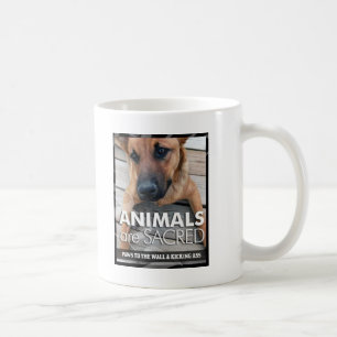 Djur är sakrala kaffemugg