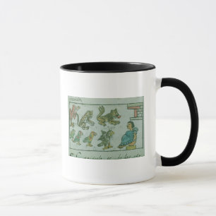 Djur av den Aztec kejsaren Mugg