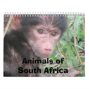Djur av Sydafrika Kalender