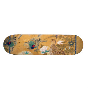 Djur blom- Skateboard för Pheasantfågelrapphöna