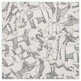 djur ditsy pärla för origami tyg