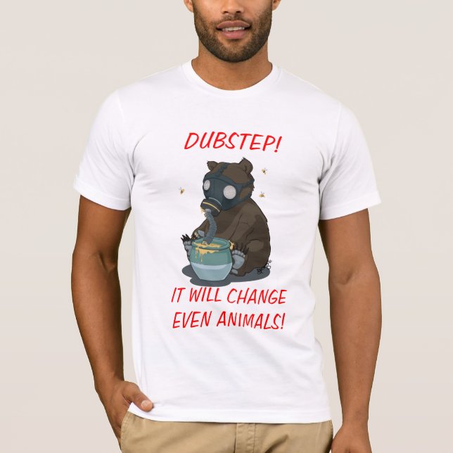 DJUR Dubstep T-tröja Tröja (Framsida)