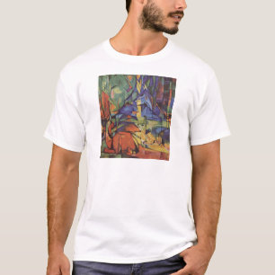 Djur Expressionismabstraktdesign Tee Shirt